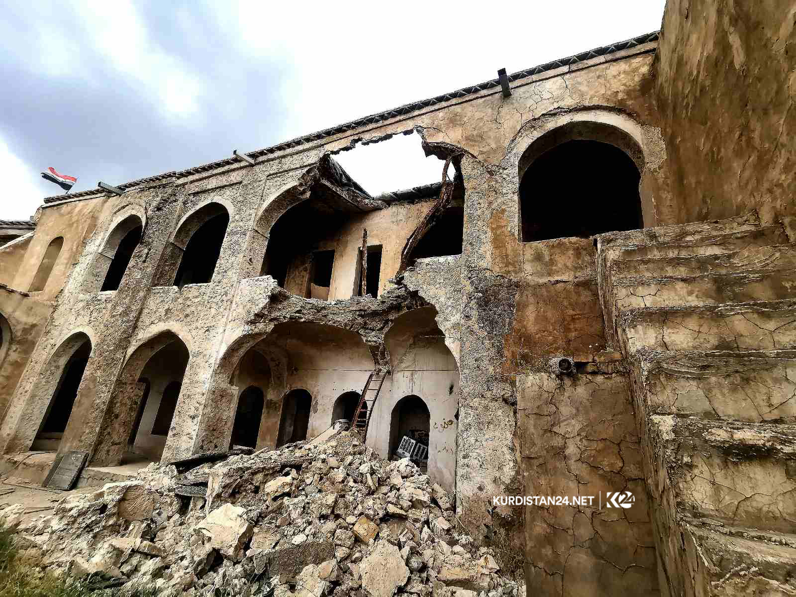 FOTO: Kerkük’teki tarihi yapılar tehdit altında